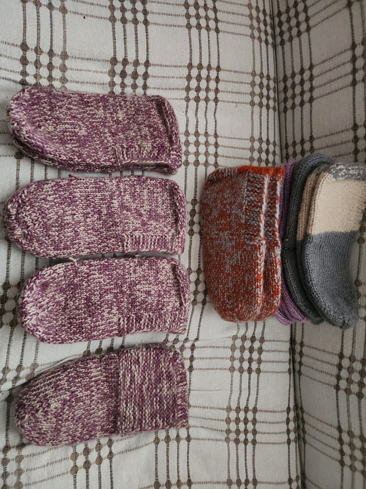 Çok Renkli Örgü Çetik - Görsel 2