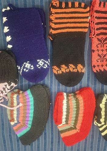 Renkli Desenli Kadın Çetikleri - Görsel 3