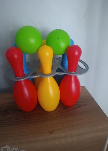 Renkli Plastik Bowling Seti - Görsel 2