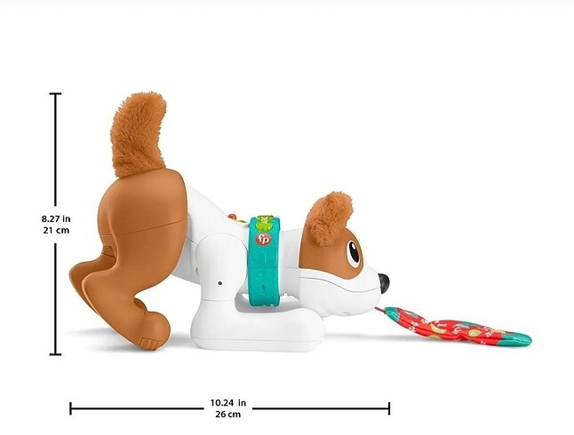  Beden Renk Fisher Price Eğitici Köpekçik