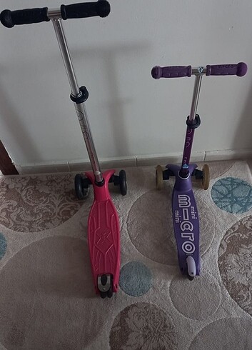  Beden pembe Renk Micro scooter 