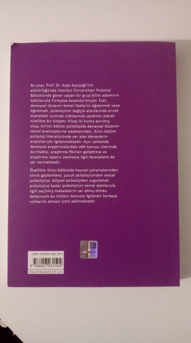 Psikolojide Deneysel Yönteme Giriş - Vaka Yaklaşımı - Görsel 2