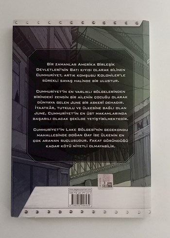 Efsane serisi çizgi roman - Marie Lu - Görsel 3