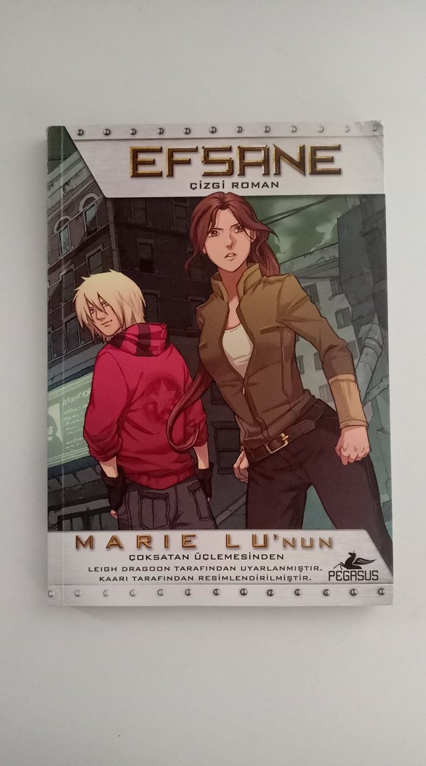 Efsane serisi çizgi roman - Marie Lu - Görsel 2