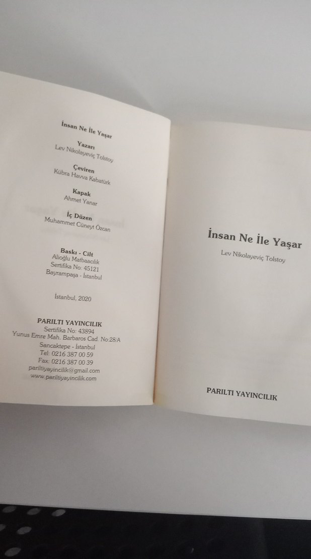 İnsan Ne ile Yaşar - Tolstoy - Görsel 4