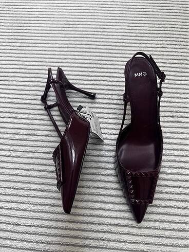 39 Beden bordo Renk Mango bordo ayakkabı
