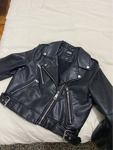 Zara Biker Deri Ceket