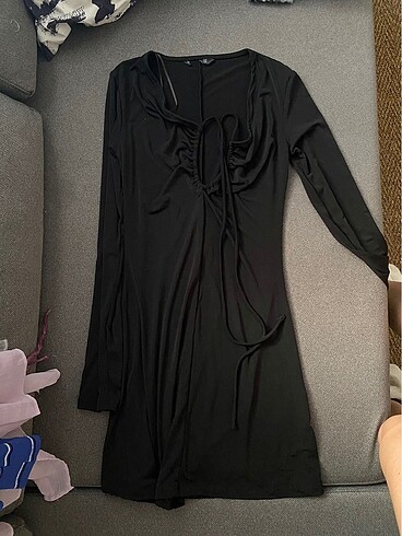 s Beden siyah Renk Pull&bear elbise