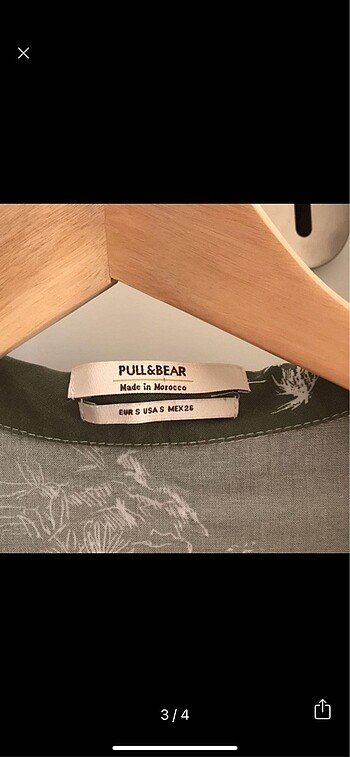 s Beden Pull&bear gömlek