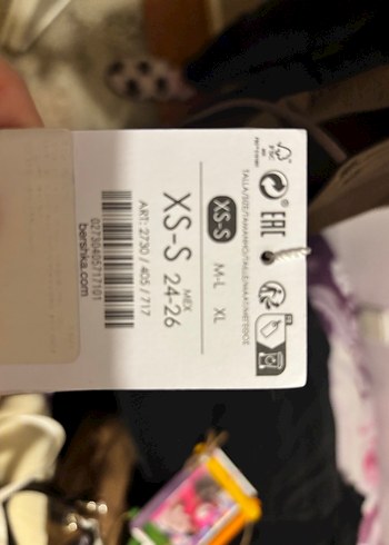 Bershka Kadın Kahverengi Straplez Kısa Tulum - Görsel 3