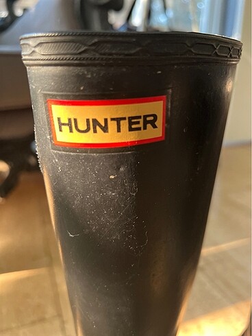 Hunter Hunter orjinal siyah cizme bot