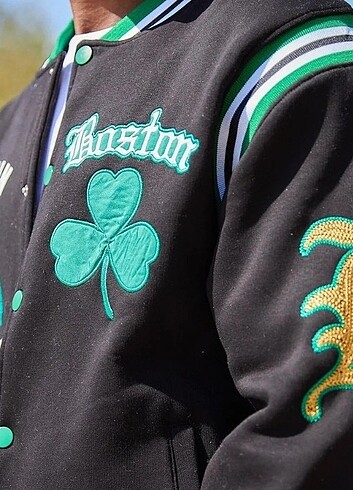 l/xl Beden Celtics Kolej Ceketi 