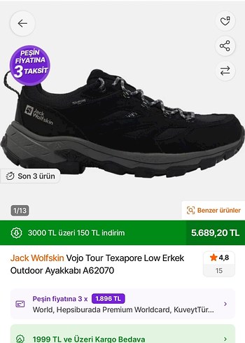 Jack Wolfskin Erkek Bot - Görsel 6