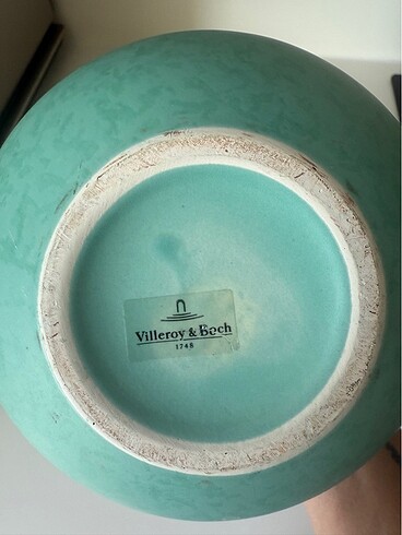 Beden yeşil Renk Villery&Boch vazo