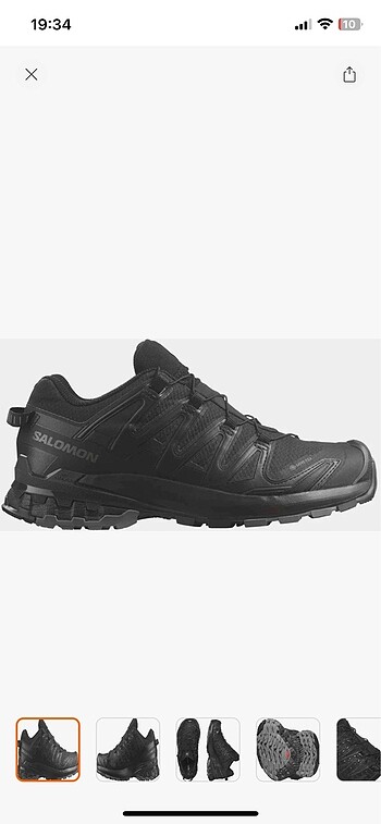 41 Beden siyah Renk Salomon xa pro 3D v9 gore-tex