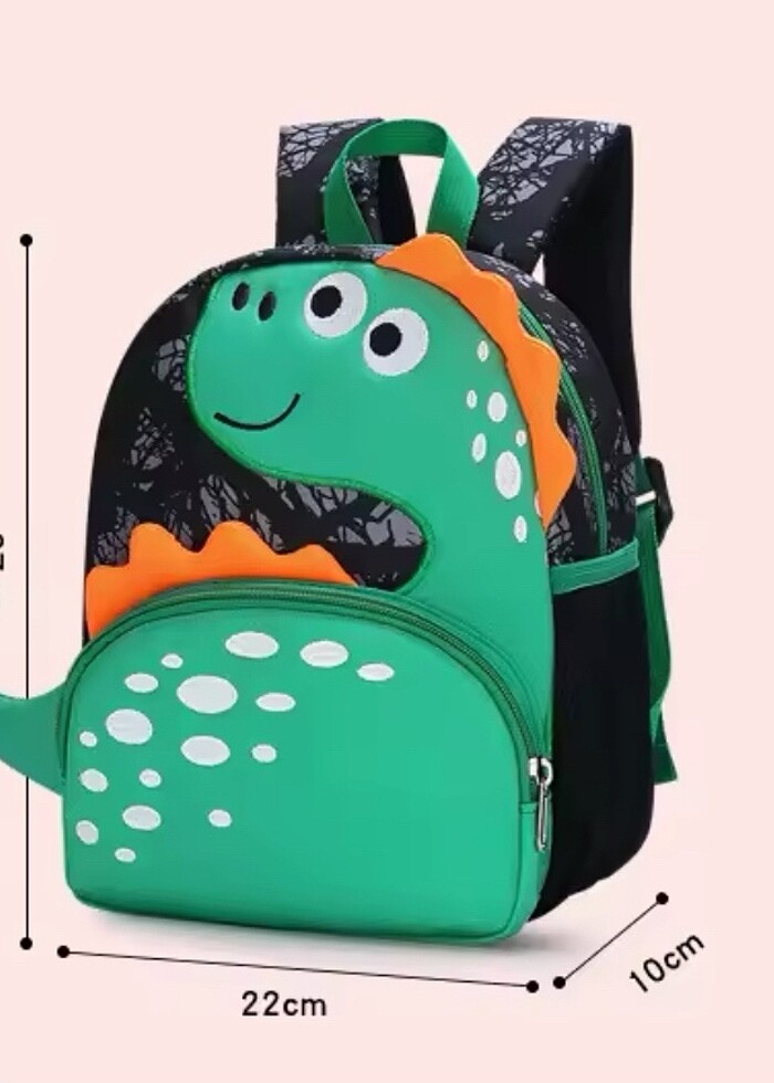 Dinozor çocuk sırt çantası - Görsel 5