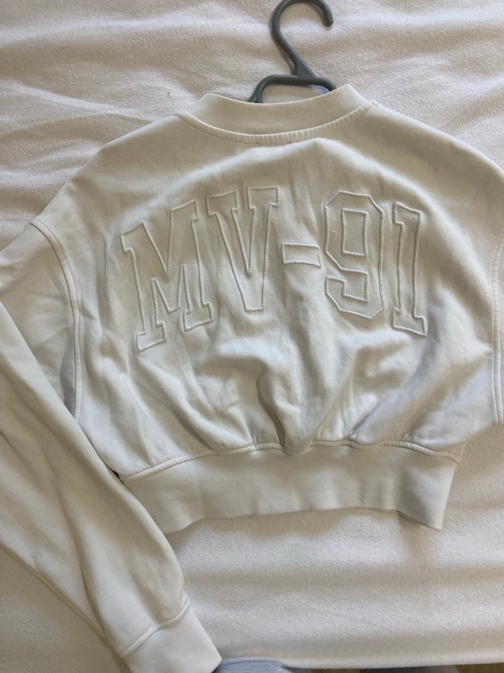 Beyaz Fermuarlı Kadın ceket - Görsel 3