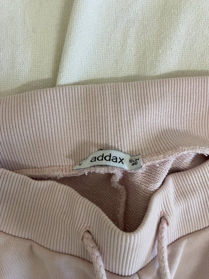 Bej Kadın Salaş Midi Eşofman - Görsel 2