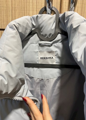 Gri Yüksek Yakalı Fermuarlı Kadın Yelek - Görsel 2