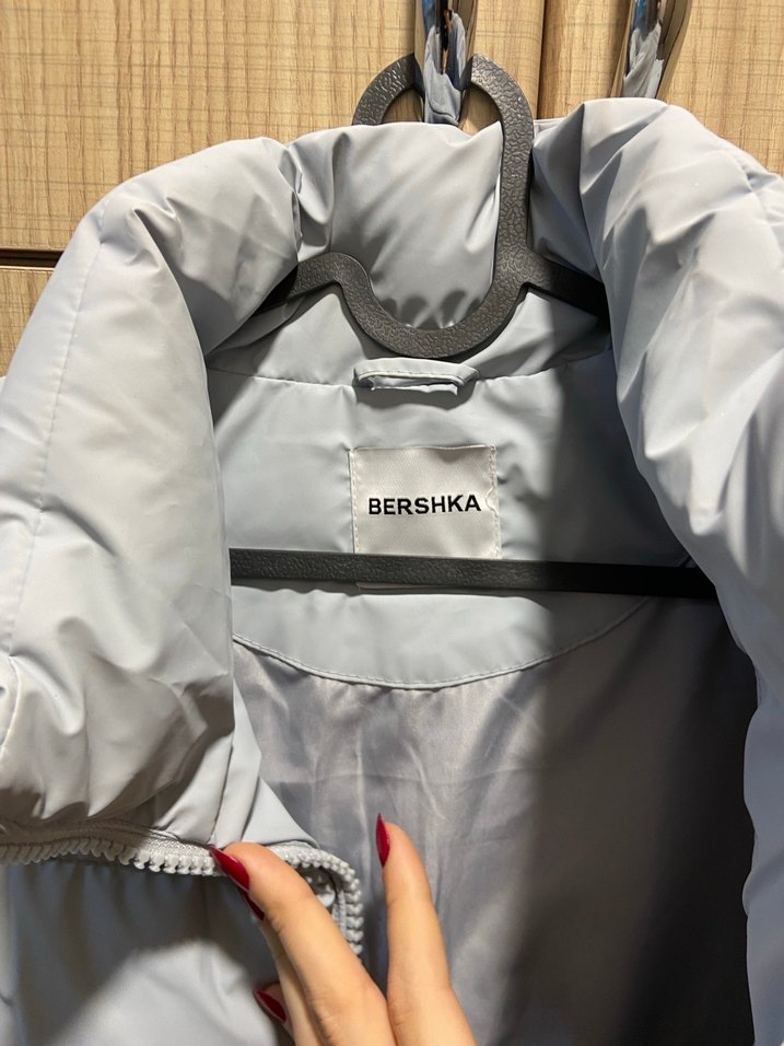 Gri Yüksek Yakalı Fermuarlı Kadın Yelek - Görsel 2