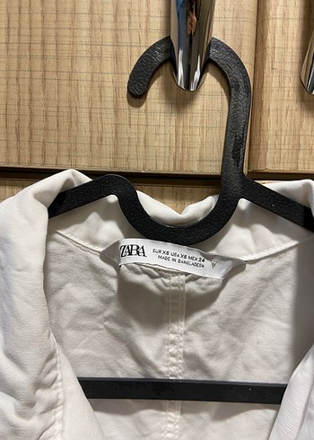 Düğmeli Beyaz Kısa Kollu Kadın Tulum - Görsel 4