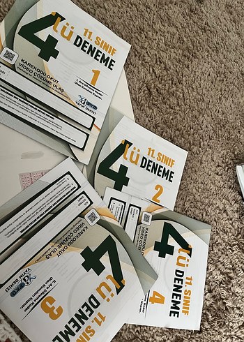 11. Sınıf 4 Lü Deneme Sınavı Kitabı - Görsel 3