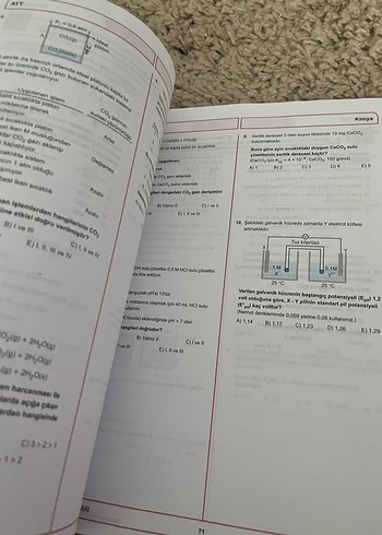 AYT Kimya Simülasyon Denemeleri - 24 Adet - Görsel 2