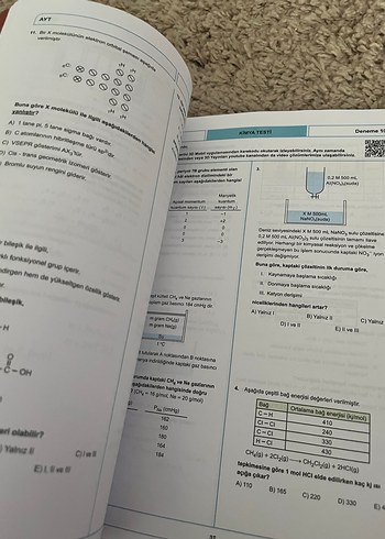 AYT Kimya Simülasyon Denemeleri - 24 Adet - Görsel 3