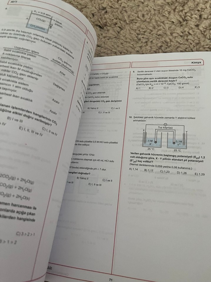 AYT Kimya Simülasyon Denemeleri - 24 Adet - Görsel 2