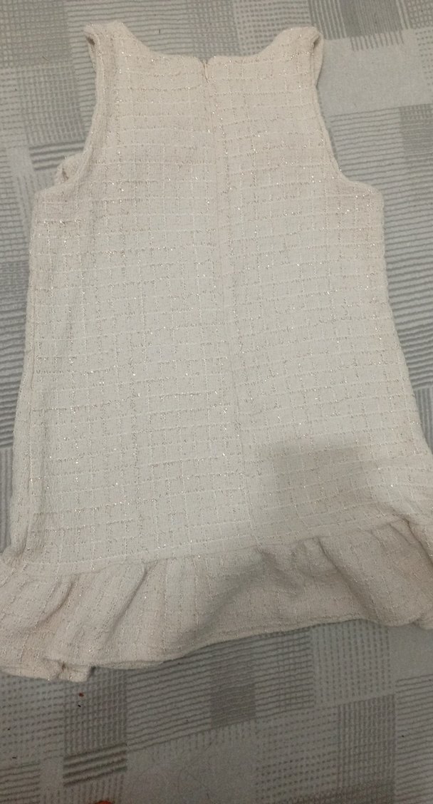 kız çocuk jile ve dantel gömlekli elbise - Görsel 3