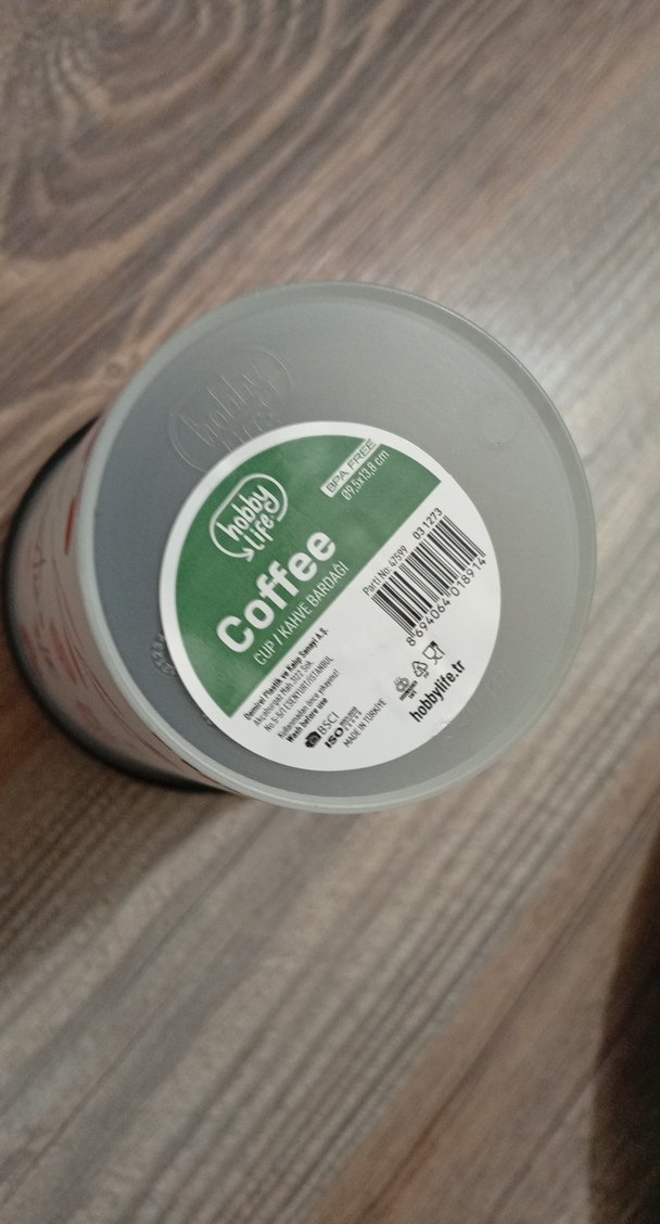 Plastik kahve bardağı - Görsel 2