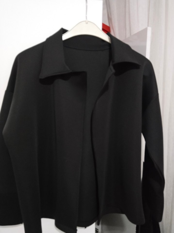 Kadın siyah ceket - Görsel 3