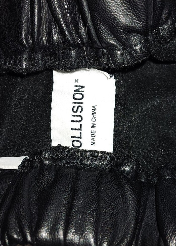 Bayan Deri Görünümlü Alt - Görsel 4