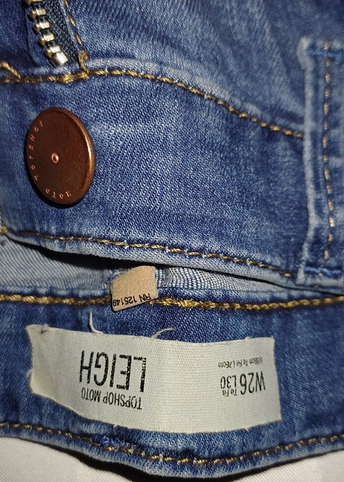 Bayan kot pantolon - Görsel 3