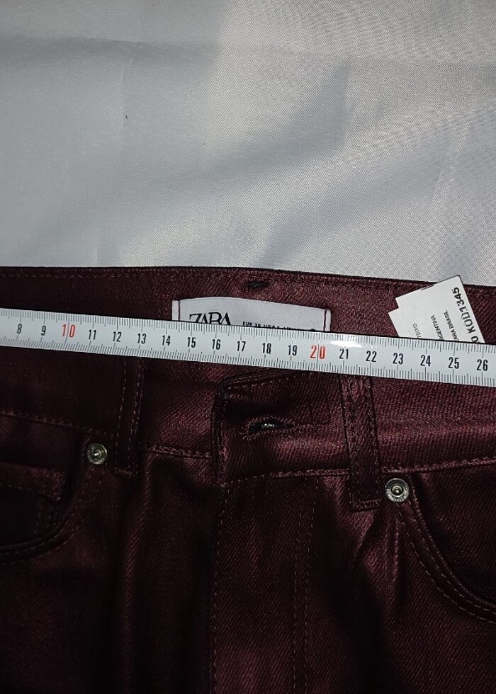 Zara Bayan Kot Pantolon - Görsel 4