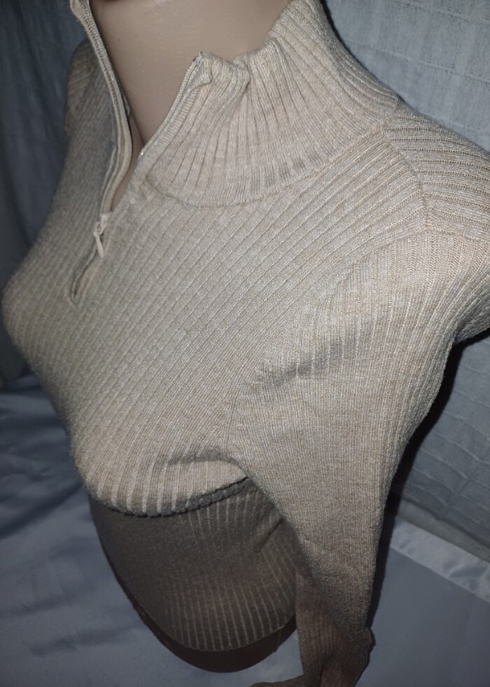 Bayan Sweatshirt Kazak  - Görsel 4