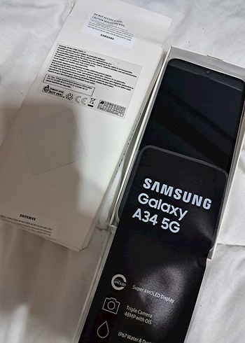Samsung Galaxy A34 5G 128 GB Gümüş Çok Temiz Sorunsuz  Kayıtlı - Görsel 11