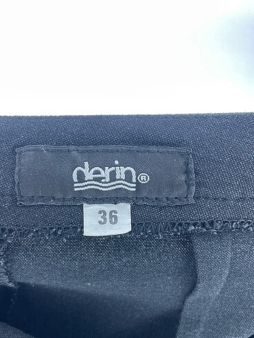 36 Beden siyah Renk Diğer Kalem Etek %70 İndirimli.