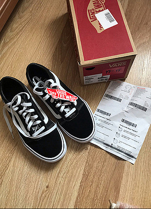38 Beden siyah Renk Vans old skool