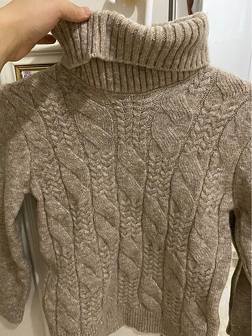 Boğazlı kışlık kazak - Görsel 3