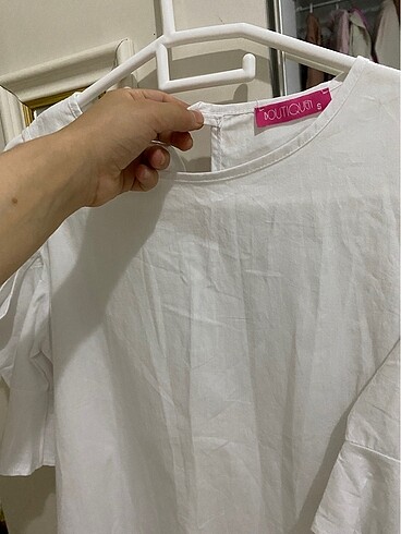 Beyaz tunik - Görsel 3