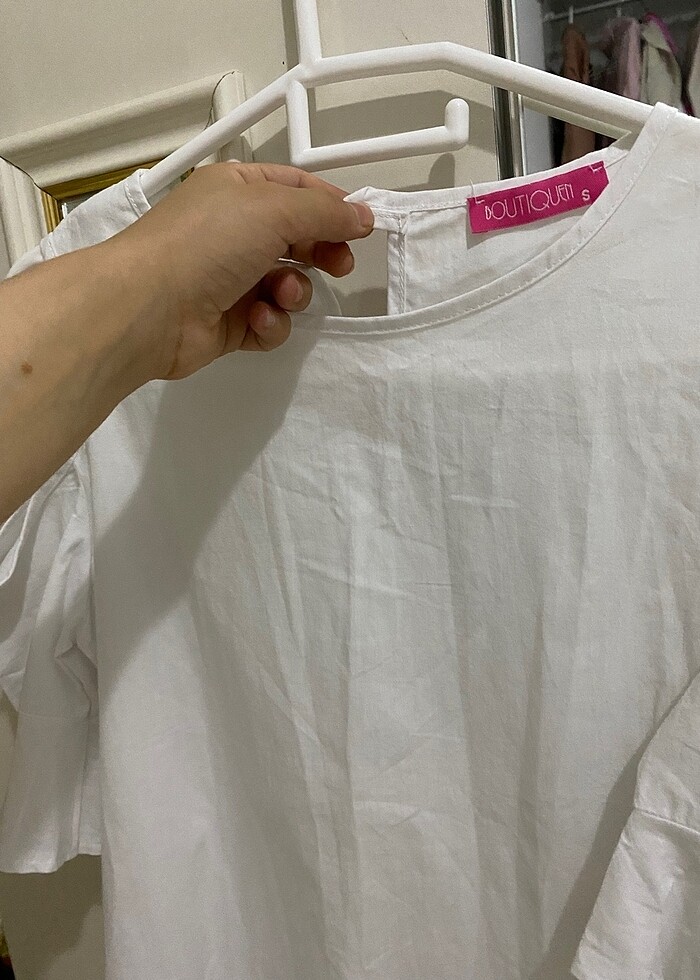 Beyaz tunik - Görsel 3