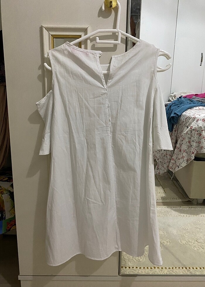 Beyaz tunik - Görsel 4