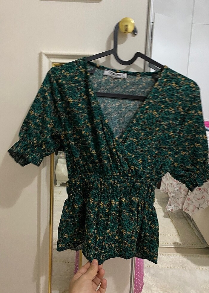 Yeşil bluz - Görsel 3