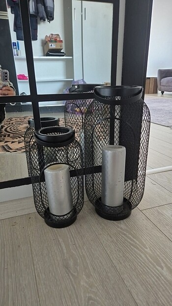 2 adet ikea mumluk
