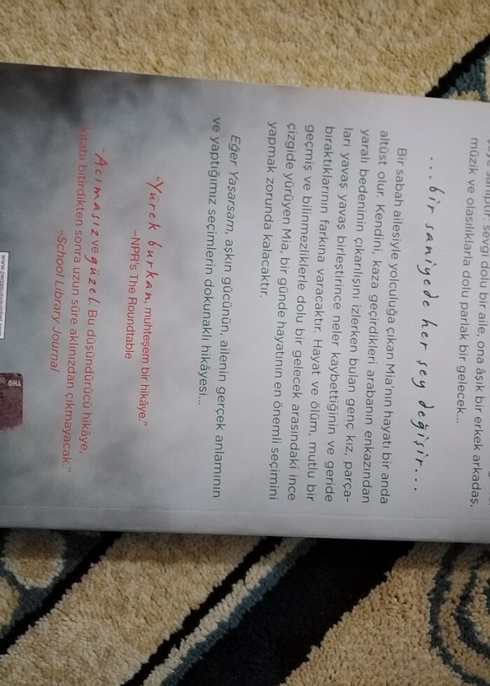 Gayle Forman Eğer yaşarsam - Görsel 5