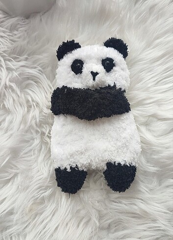 Panda çanta aksesuarı, airpods kılıfı 
