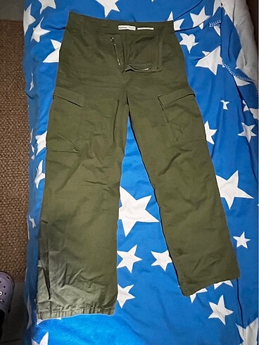 Bershka mid kargo pantalon
