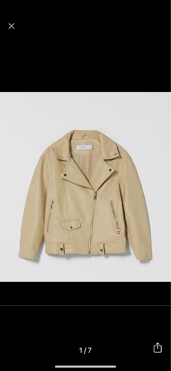 Bershka Deri Ceket
