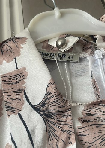 Tesettür saten elbise - Görsel 2